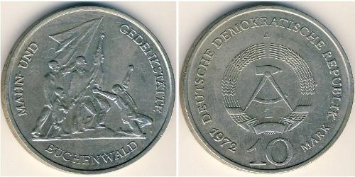 10 Mark Repubblica Democratica Tedesca (1949-1990) Rame/Nichel 