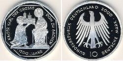 10 Mark Bundesrepublik Deutschland  (1990 - ) Silber 