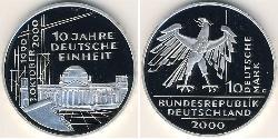 10 Mark Bundesrepublik Deutschland  (1990 - ) Silber 
