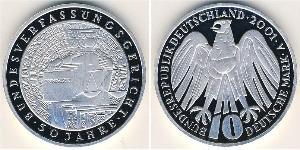 10 Mark Bundesrepublik Deutschland  (1990 - ) Silber 