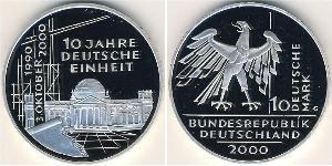 10 Mark Bundesrepublik Deutschland  (1990 - ) Silber 