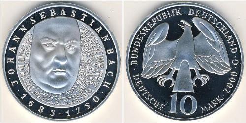 10 Mark Bundesrepublik Deutschland  (1990 - ) Silber 