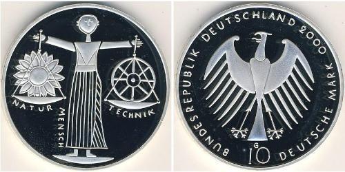 10 Mark Bundesrepublik Deutschland  (1990 - ) Silber 