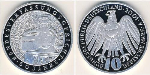 10 Mark Bundesrepublik Deutschland  (1990 - ) Silber 