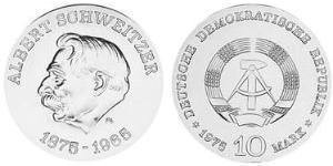 10 Mark Deutsche Demokratische Republik (1949-1990) Silber 