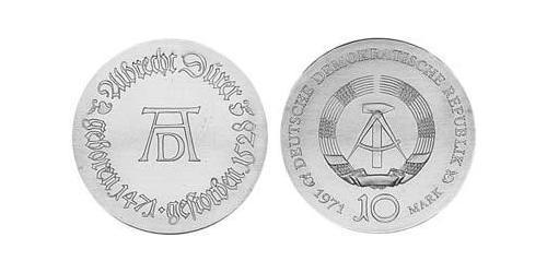 10 Mark Deutsche Demokratische Republik (1949-1990) Silber 