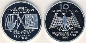 10 Mark Deutschland Silber 