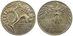 10 Mark Geschichte der Bundesrepublik Deutschland (1949-1990) Silber 