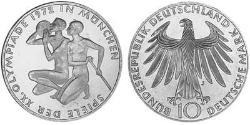 10 Mark Geschichte der Bundesrepublik Deutschland (1949-1990) Silber 
