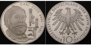 10 Mark Geschichte der Bundesrepublik Deutschland (1949-1990) Silber 