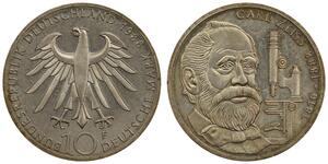 10 Mark Geschichte der Bundesrepublik Deutschland (1949-1990) Silber 