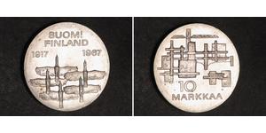 10 Mark Finland (1917 - ) Silver 