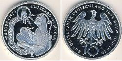 10 Mark Germany Silver 