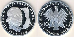 10 Mark Germany Silver 