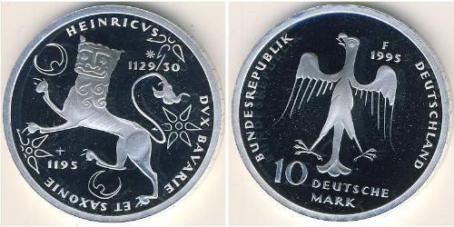 10 Mark Germany Silver 