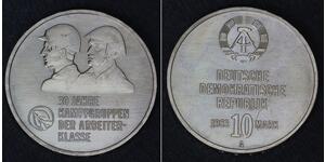 10 Mark Repubblica Democratica Tedesca (1949-1990)  