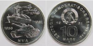 10 Mark 東德 (1949 - 1990) 銅/镍 