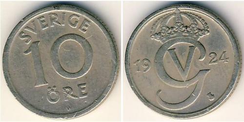 10 Ore Svezia Bronzo/Nichel 