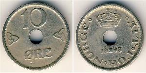 10 Ore Norvège Cuivre/Nickel 