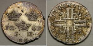 10 Ore Sweden Silver 