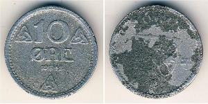 10 Ore Noruega Zinc 