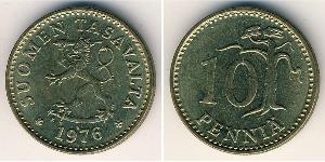 10 Penny 芬兰 青铜/铝 