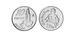 10 Peseta Royaume d’Espagne (1976 - ) Cuivre/Nickel 