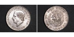10 Peso Messico (1867 - ) Argento Miguel Hidalgo