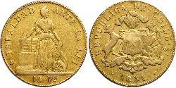 10 Peso Cile Oro 