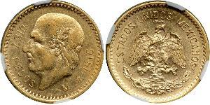 10 Peso México (1867 - ) Oro Miguel Hidalgo