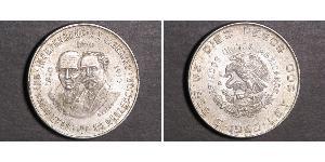 10 Peso México (1867 - ) Plata Miguel Hidalgo