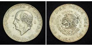 10 Peso Mexiko (1867 - ) Silber Miguel Hidalgo