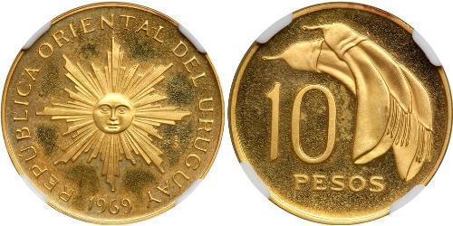 10 Peso 乌拉圭 金 