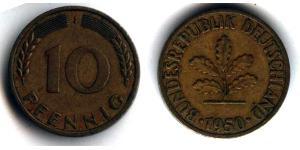 10 Pfennig Allemagne de l