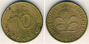 10 Pfennig Allemagne de l