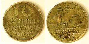 10 Pfennig Gdansk  (1454-1793) Bronze/Aluminium 