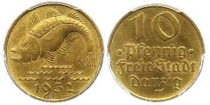 10 Pfennig Gdańsk (1454-1793) Bronze/Aluminium 