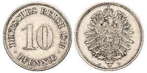 10 Pfennig Germany Copper/Nickel 