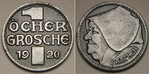 10 Pfennig República de Weimar (1918-1933) Iron 