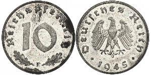 10 Pfennig Troisième Reich (1933-1945) Zinc 