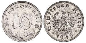 10 Pfennig Germania nazista (1933-1945) Zinco 