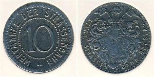 10 Pfennig Alemania  