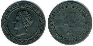 10 Pfennig Alemania  