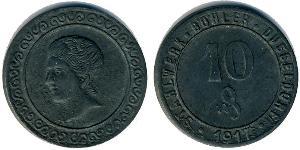 10 Pfennig Allemagne  