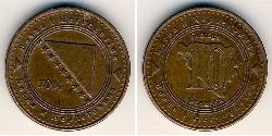 10 Pfennig Bosnie-Herzégovine  