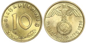 10 Pfennig Deutsches Reich (1933-1945)  