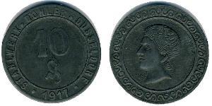 10 Pfennig Germania  