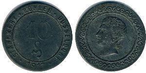 10 Pfennig Germania  