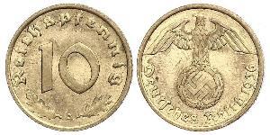 10 Pfennig Germania nazista (1933-1945)  
