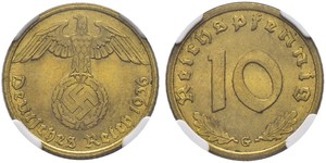 10 Pfennig Nazi Germany (1933-1945)  